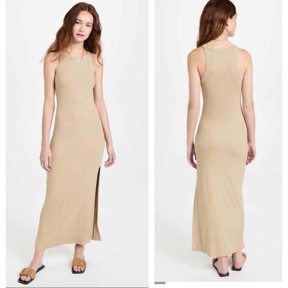 LNA Candi dress size small new NWT in pale khaki - Picture 1 of 10